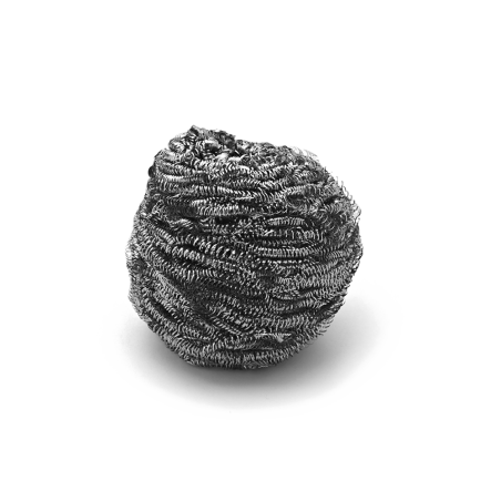 L'éponge en spirale en acier inoxydable 60 grammes | Metalino